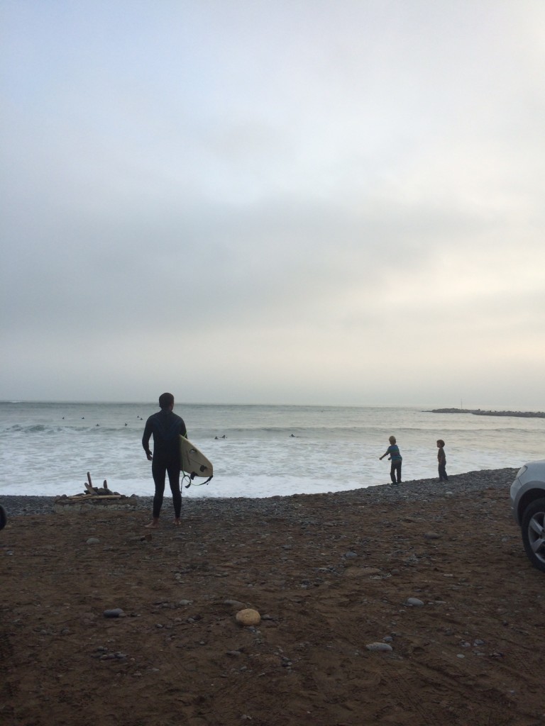 The Pacific Ocean! On my last day in Peru, I walked from Barranco to Miraflores along the beaches.