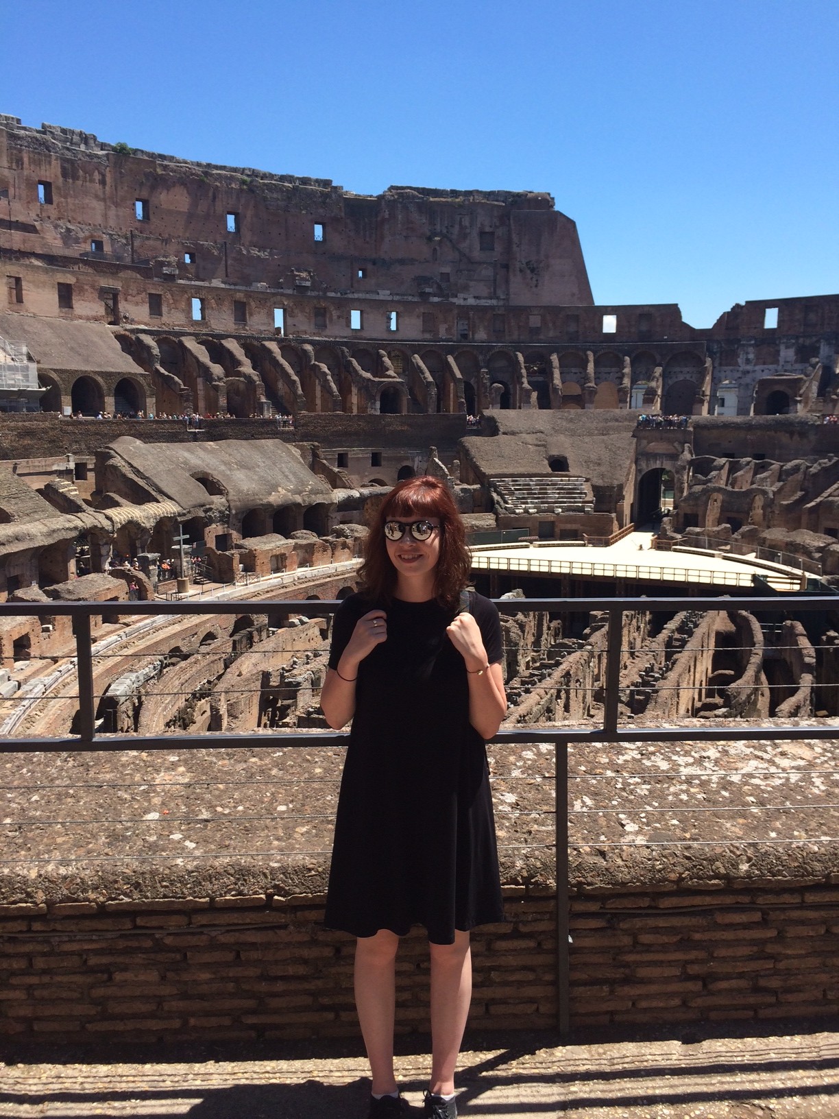 The Colosseum! Rome is definitely one of my favorite places now.